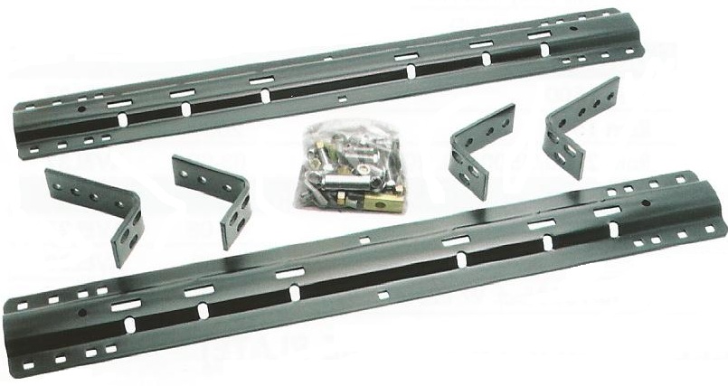 Universal Fifth Wheel Rails Install Kit