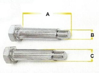 Trailer Suspension Bolts Length, Diameter and Thread Size